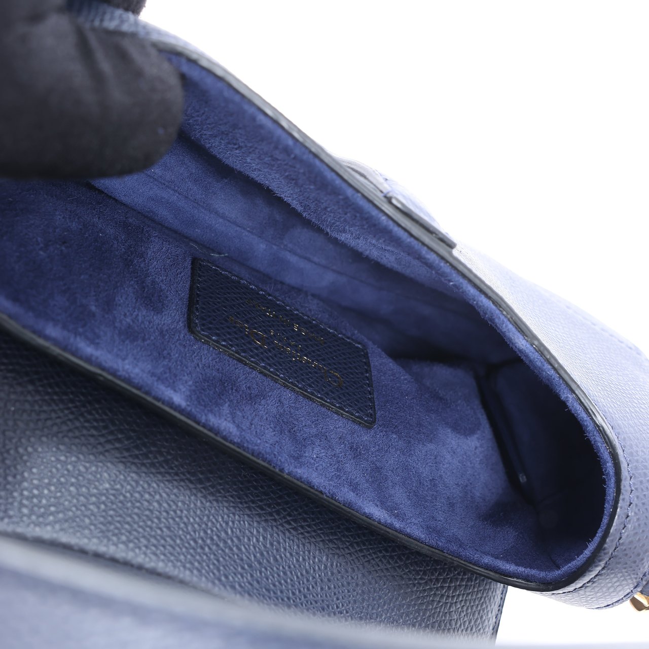 Dior Dior Saddle Mini Bag Leather Handbag in Navy Blue (Marketplaces) Navy