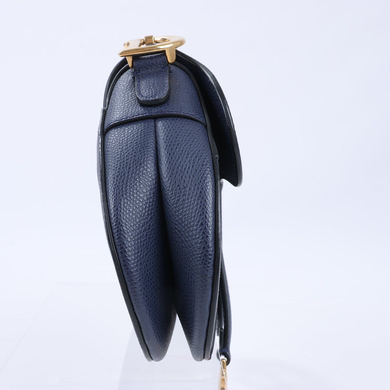 Dior Dior Saddle Mini Bag Leather Handbag in Navy Blue (Marketplaces) Navy