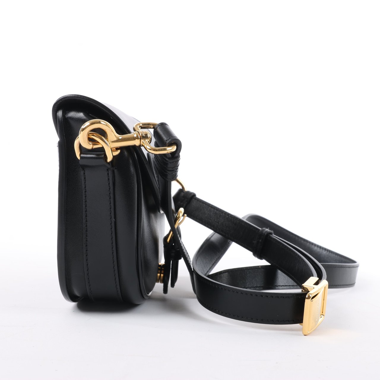 Dior Dior Bobby Small Calfskin Flap Shoulder Bag in Black Zwart