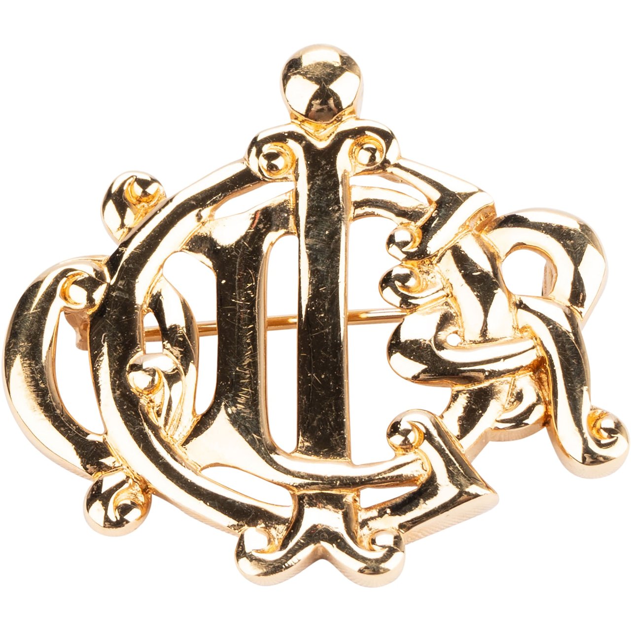 Dior Christian Dior Golden Brooch Divers