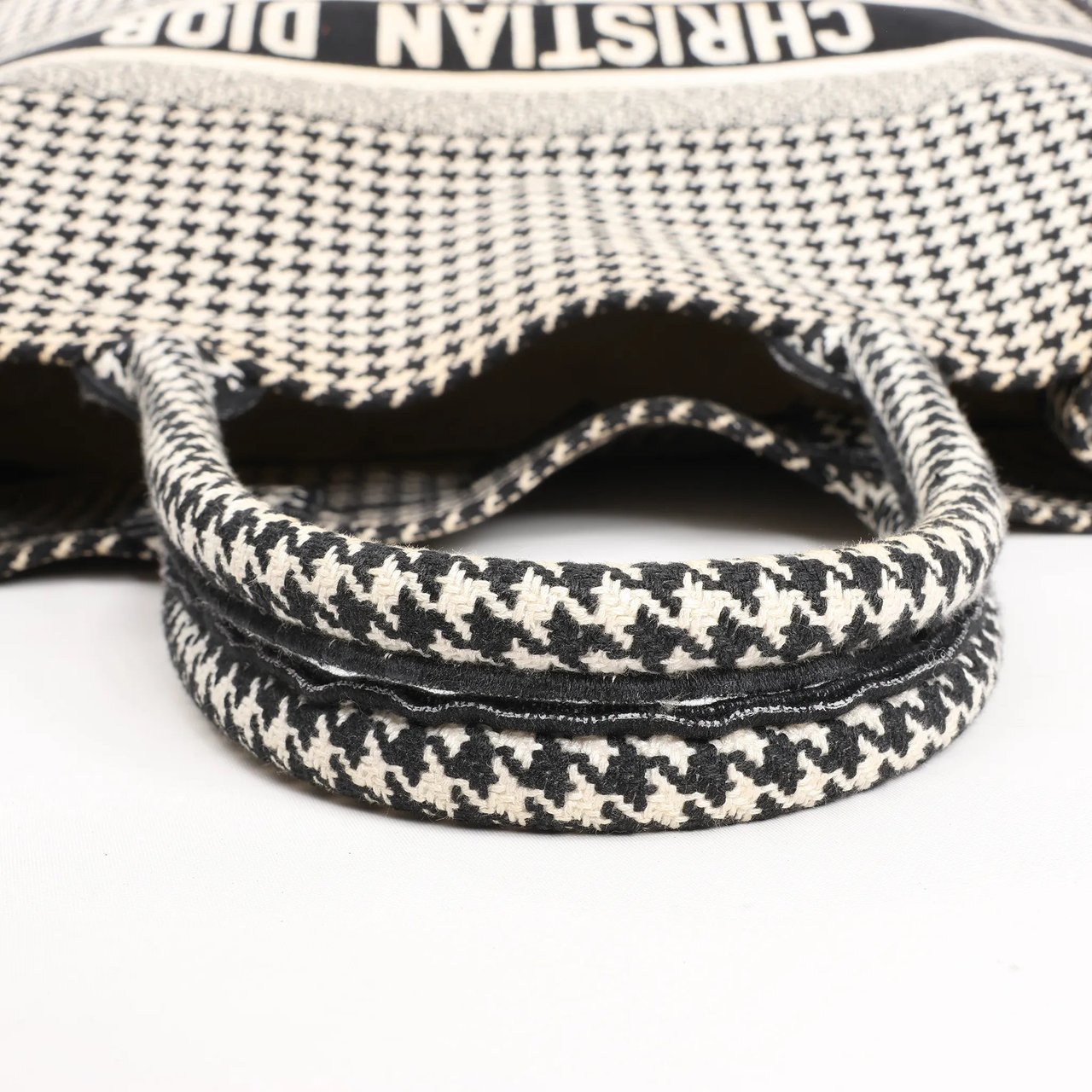 Dior Dior Book Tote Large Canvas Shoulder Bag in Black x White Divers