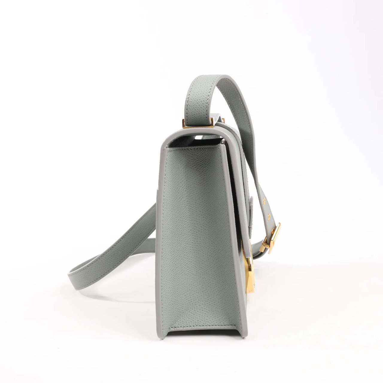 Dior Dior Montaigne 30 Leather Shoulder bag in Gray Grijs