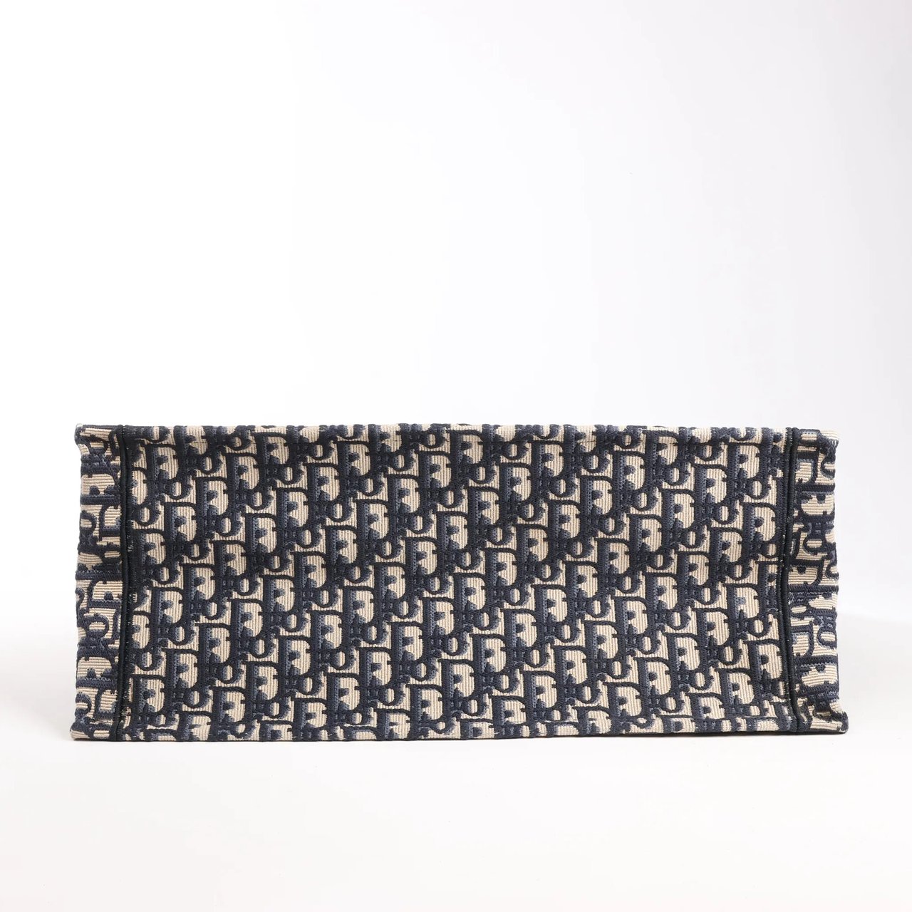 Dior Dior Book Tote Large Oblique Canvas Shoulder Bag in Navy Blue Divers