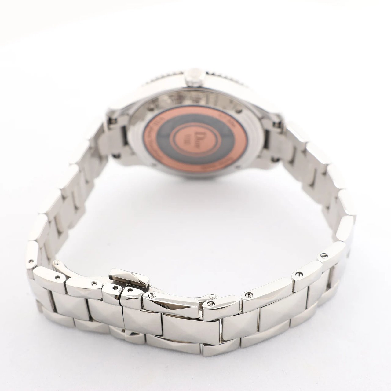 Dior Dior Montaigne CD152510 FU6977 SS AT Watch with Blue Dial Blauw