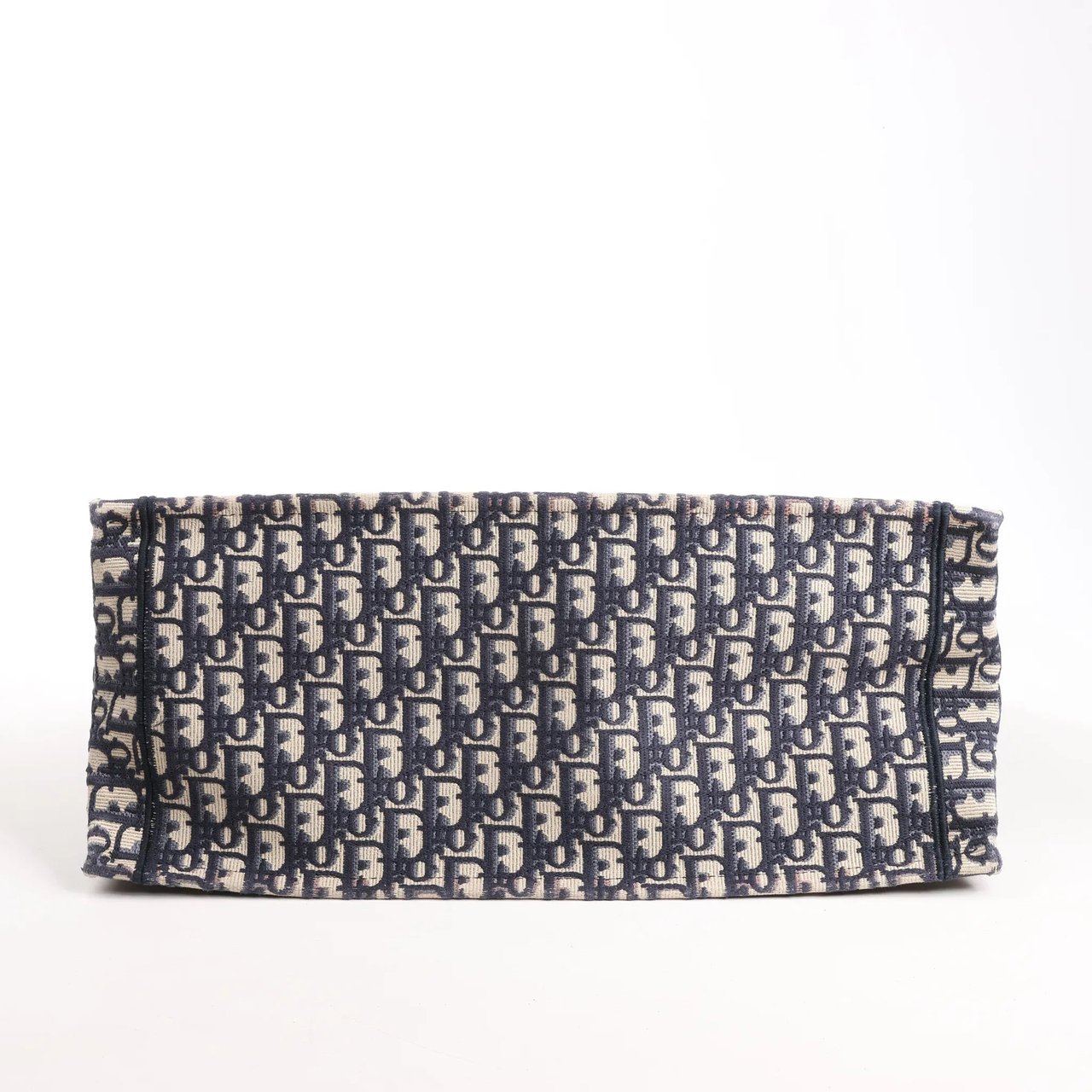 Dior Dior Book Tote Large Oblique Canvas Shoulder Bag in Navy Blue Divers