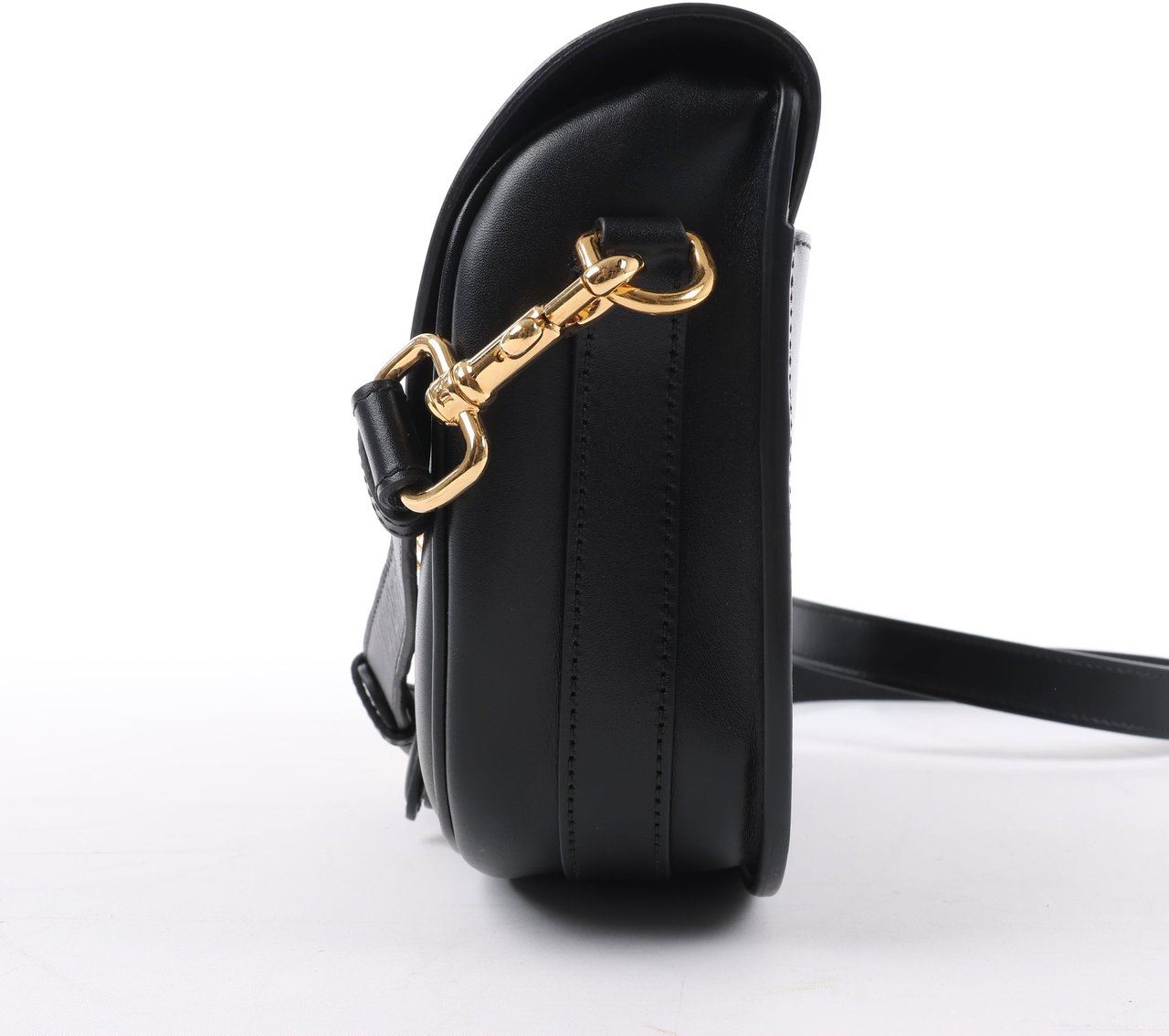 Dior Dior Bobby Medium Calfskin Flap Shoulder Bag in Black Zwart