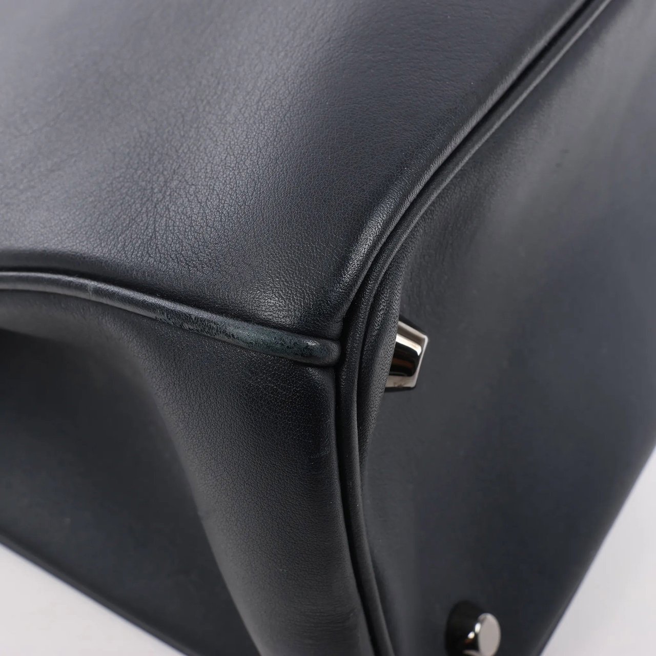 Dior Dior Diorissimo Smooth Leather Large 2Way Handbag in Black x Rose Indien Zwart