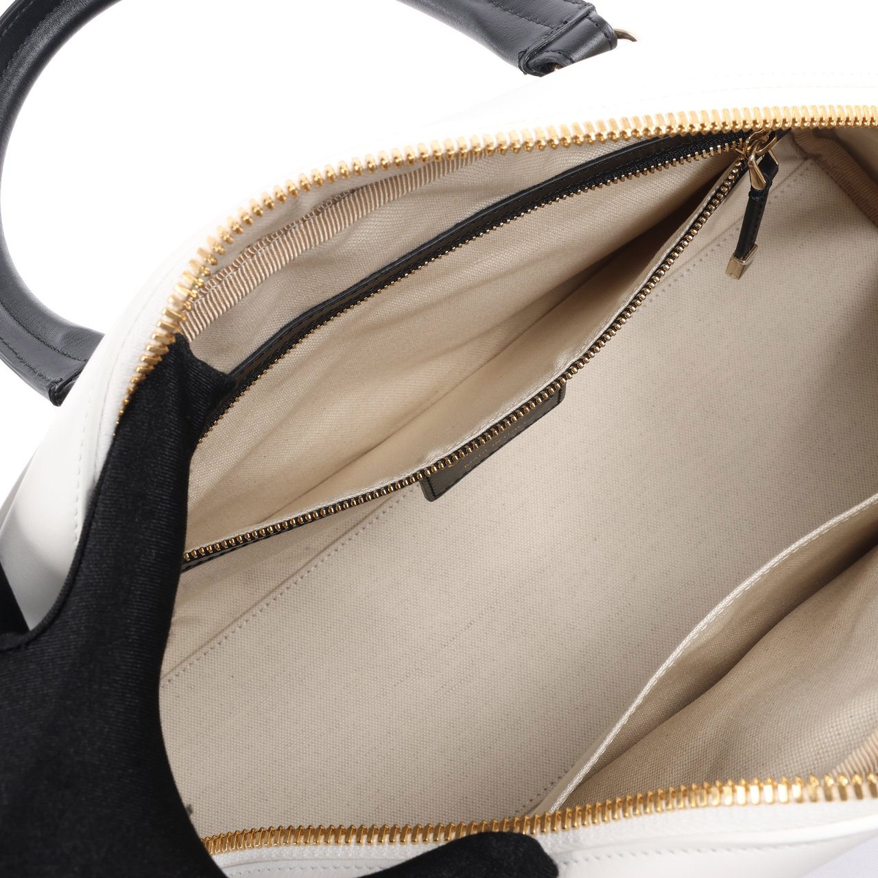 Dior Dior Large Dior Vibe Zip Bowling Bag in Black x White Divers