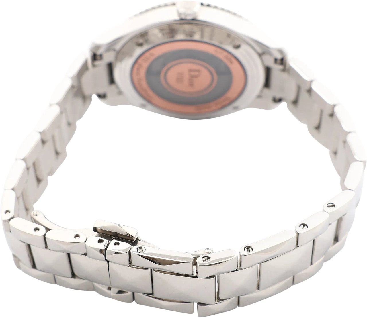 Dior Dior Montaigne CD152510 FU6977 SS AT Watch with Blue Dial Blauw