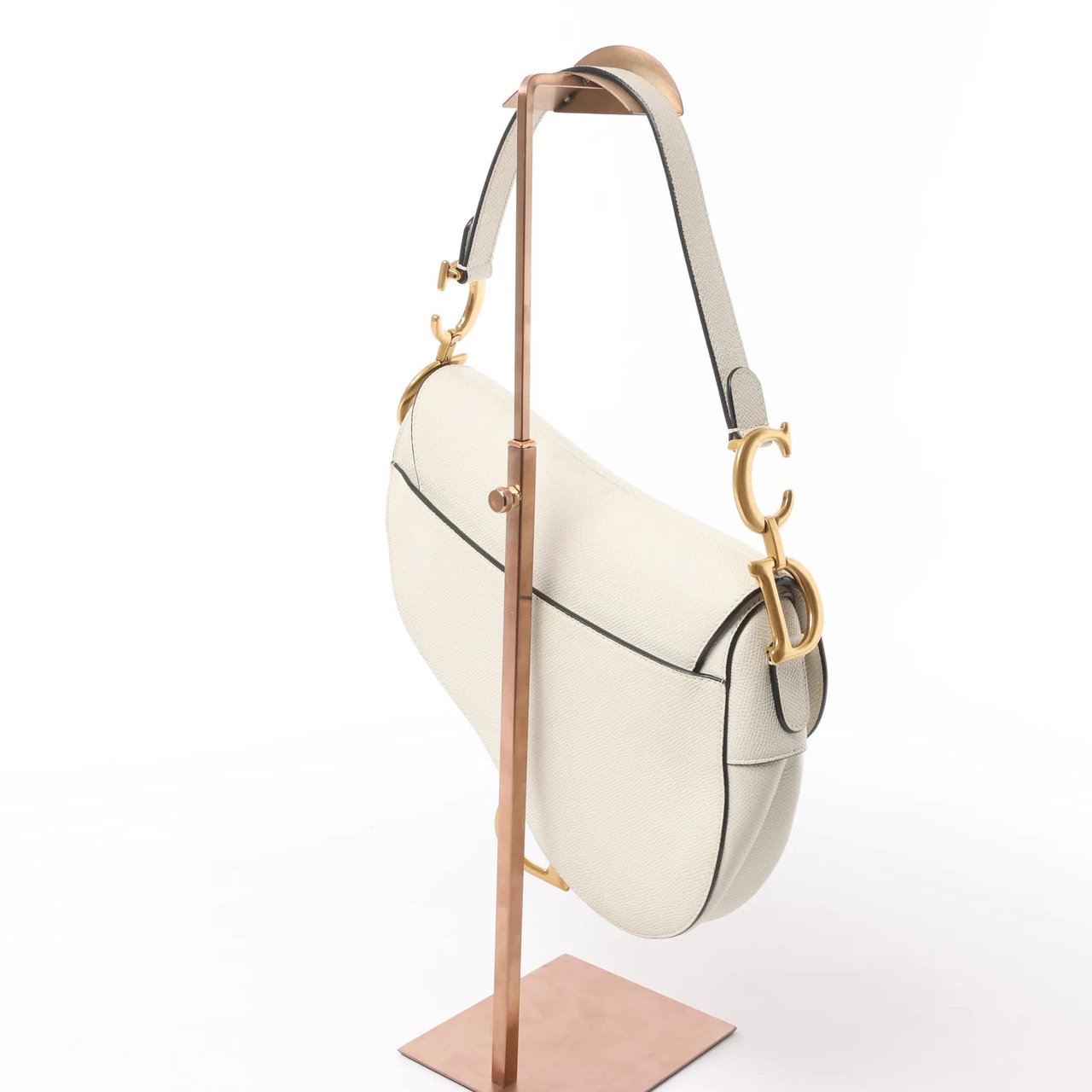 Dior Dior Saddle Classic Bag Canvas Shoulder Bag in White Divers