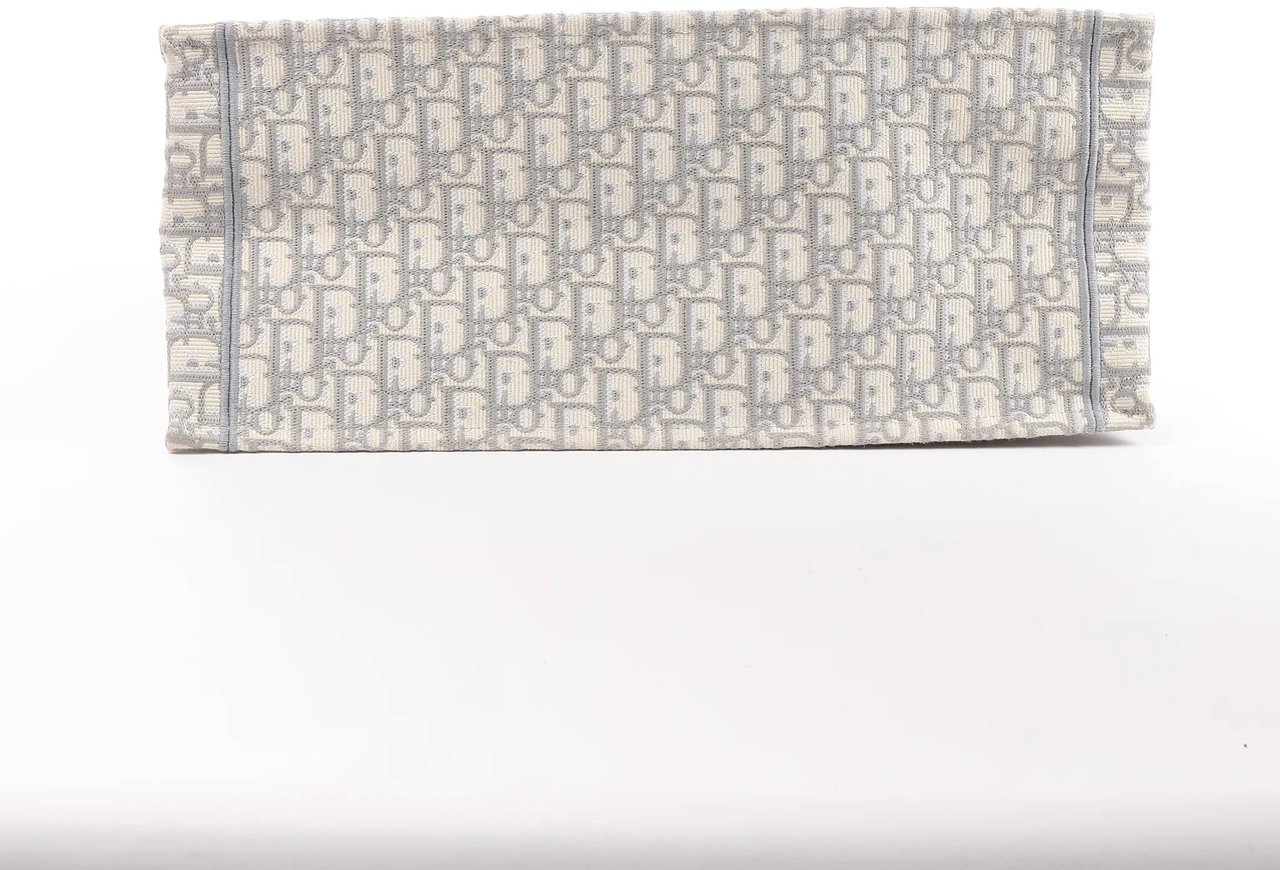 Dior Dior Book Tote Large Oblique Canvas Handbag Handbag in Gray Grijs