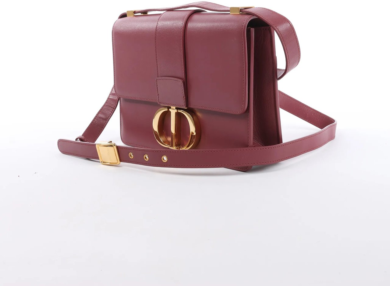 Dior Montaigne 30 Leather Crossbody bag in Pink Roze