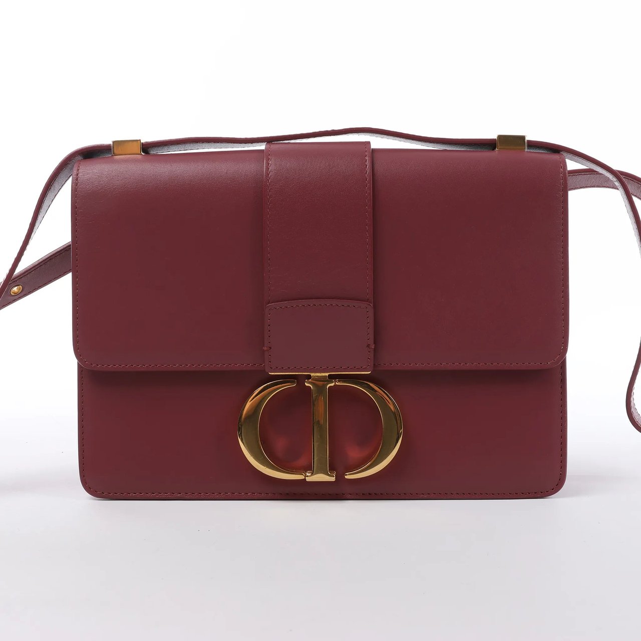 Dior Montaigne 30 Leather Crossbody bag in Pink Roze