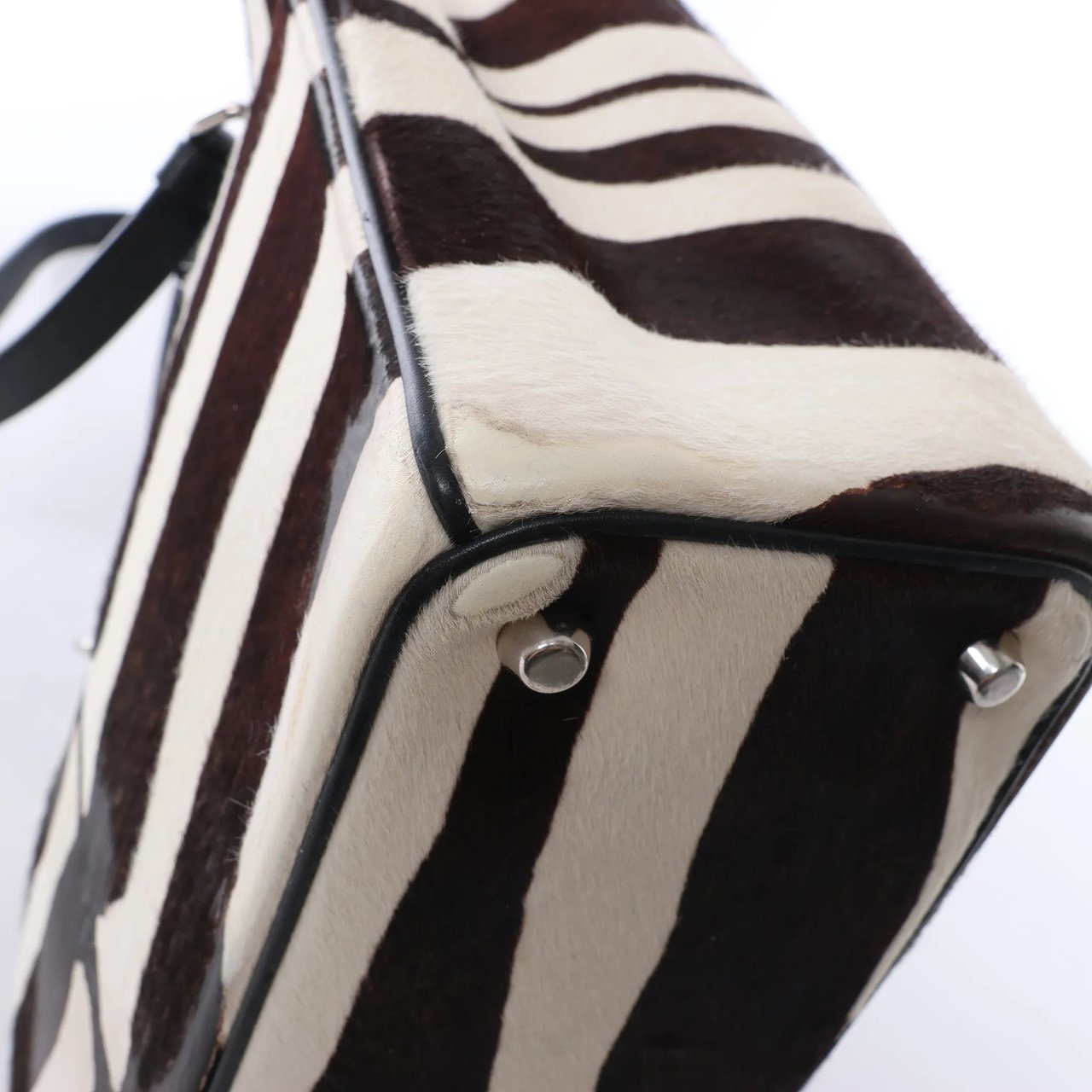 Dior Diorissimo Harako x Leather 2Way Handbag Brown Bruin