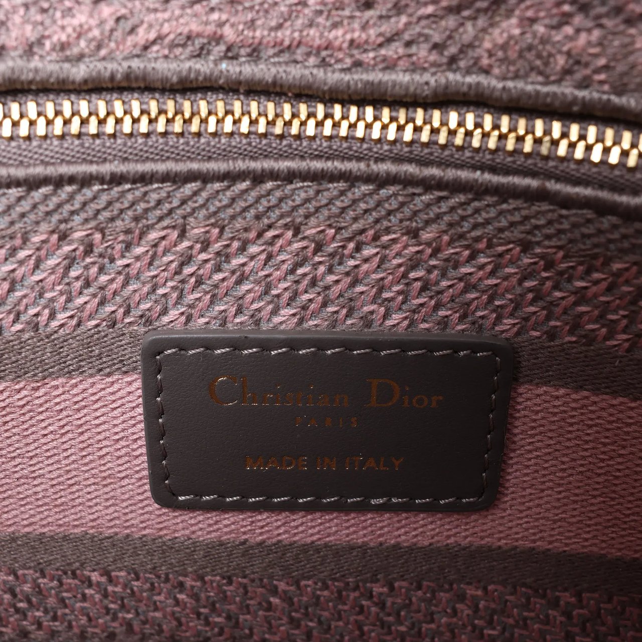 Dior Lady D-Lite Medium Toile Doo JUY Embroidery Canvas 2Way Handbag in Pink Roze