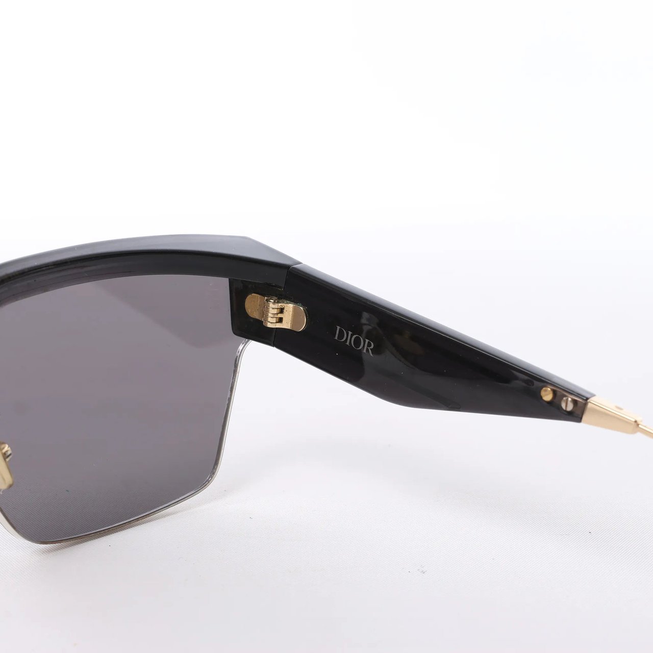 Dior DiorClub M4U Mask Sunglasses in Black Zwart