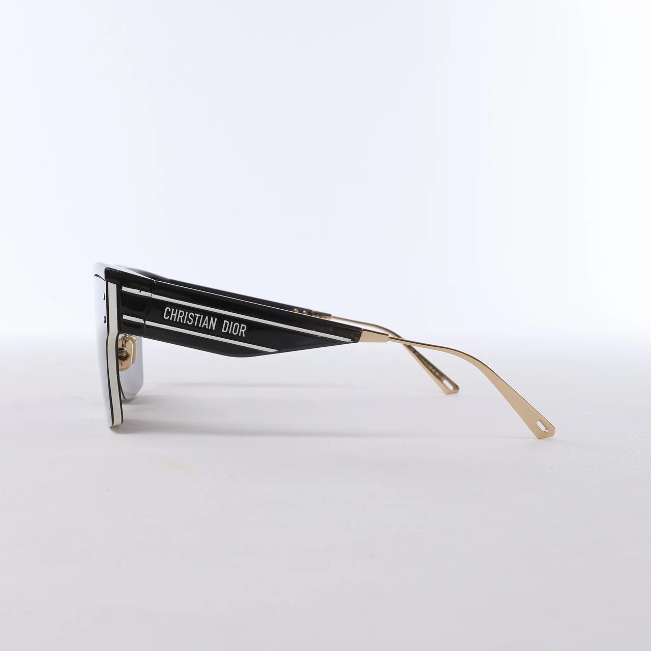 Dior DiorClub M4U Mask Sunglasses in Black Zwart