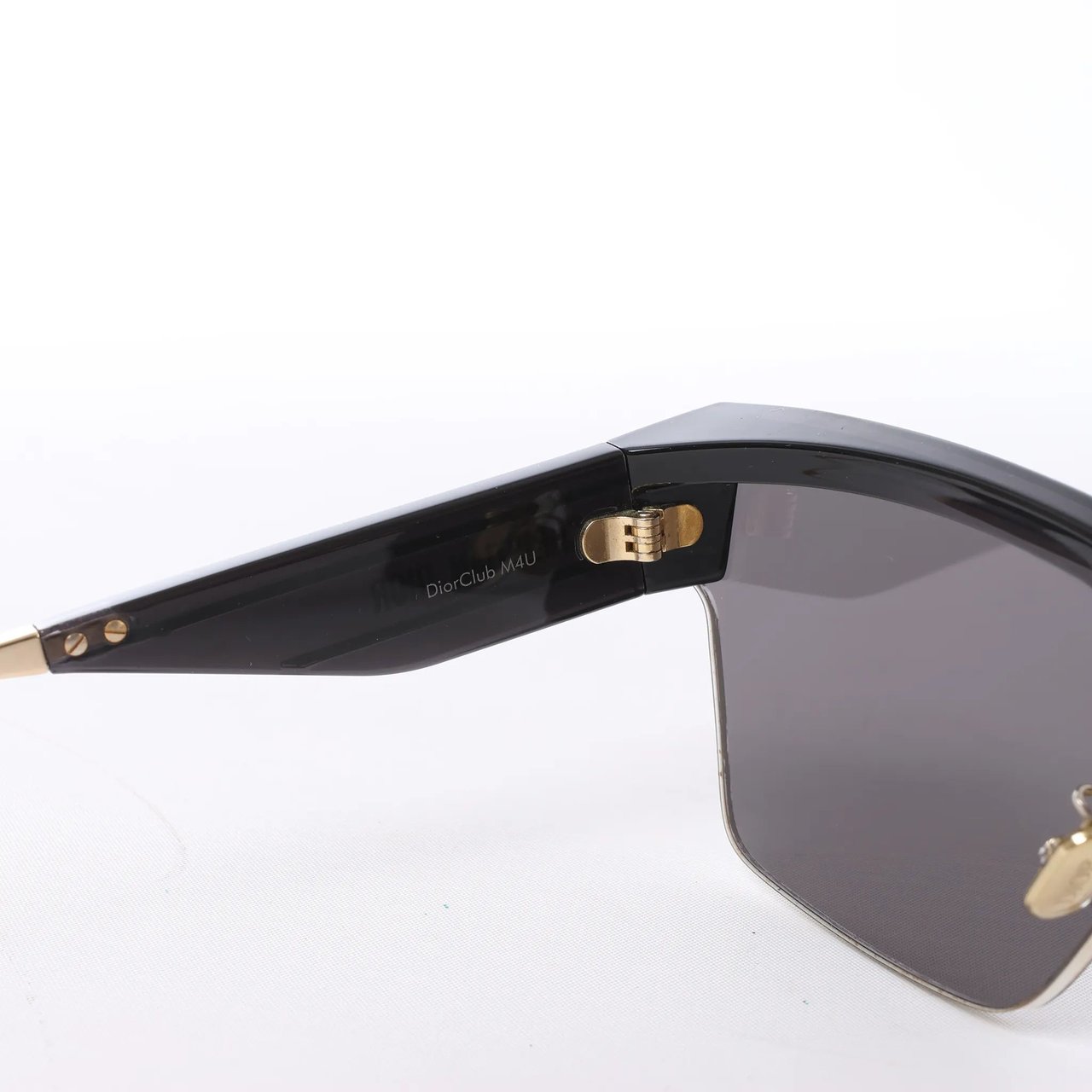 Dior DiorClub M4U Mask Sunglasses in Black Zwart