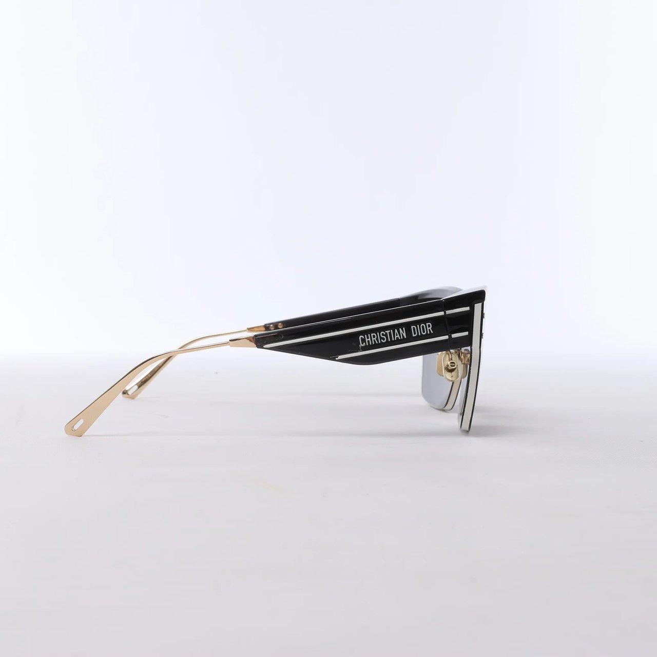 Dior DiorClub M4U Mask Sunglasses in Black Zwart