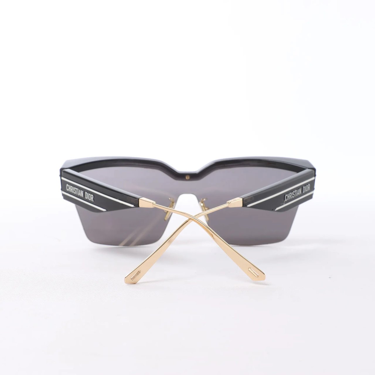 Dior DiorClub M4U Mask Sunglasses in Black Zwart