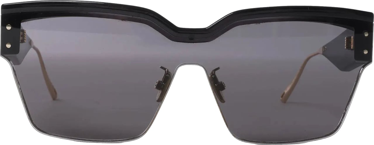 Dior DiorClub M4U Mask Sunglasses in Black Zwart