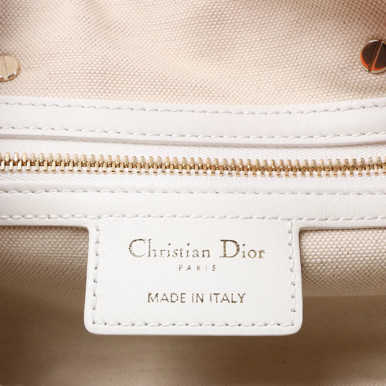 Dior Small Dior Vibe Zip Bowling Bag in Orange Oranje