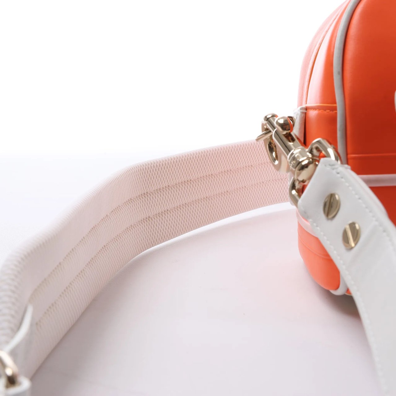 Dior Small Dior Vibe Zip Bowling Bag in Orange Oranje