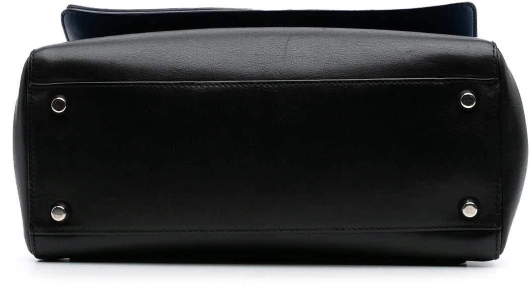 Dior Medium Calfskin Be Dior Double Flap Zwart
