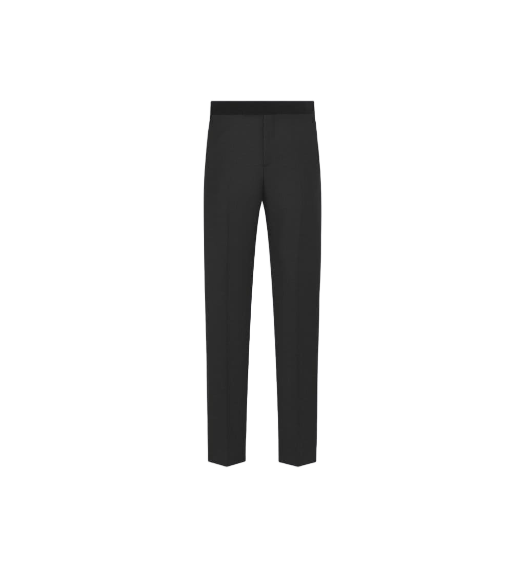 Dior Tailored Woven Straight Leg Pants Zwart