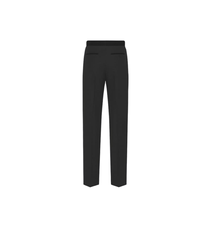 Dior Tailored Woven Straight Leg Pants Zwart