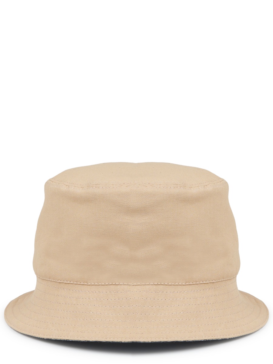 Dior Cotton Structured Flat Crown Hat Neutraal