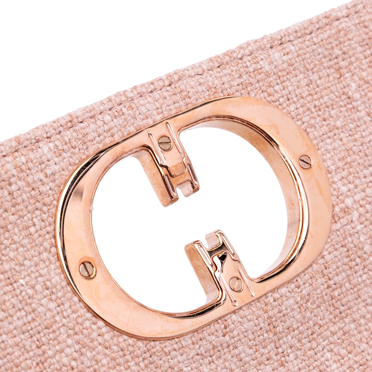 Dior Small Tweed Macrocannage Caro Bag Roze