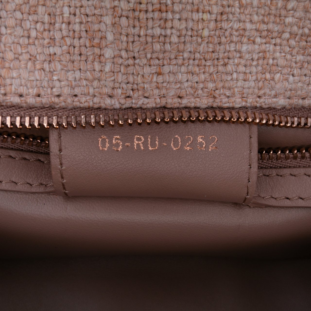 Dior Small Tweed Macrocannage Caro Bag Roze