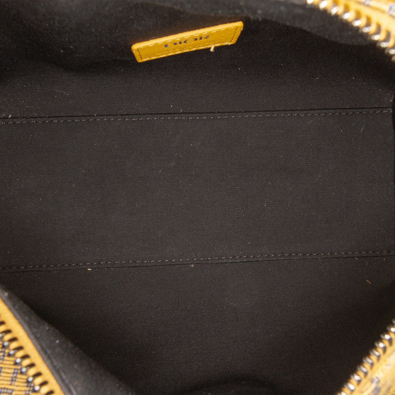 Dior Oblique Canvas Lingot 22 Bag Geel