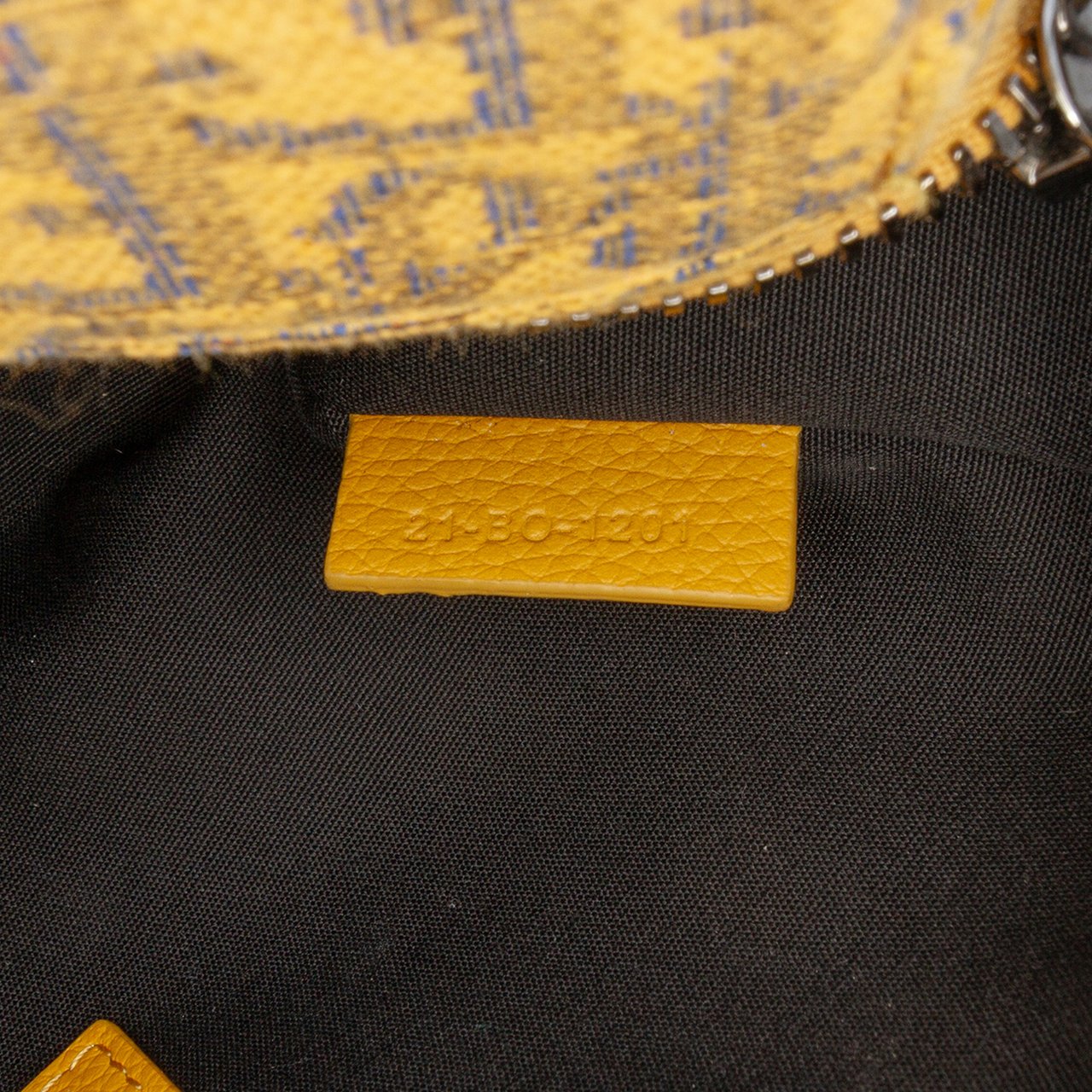 Dior Oblique Canvas Lingot 22 Bag Geel