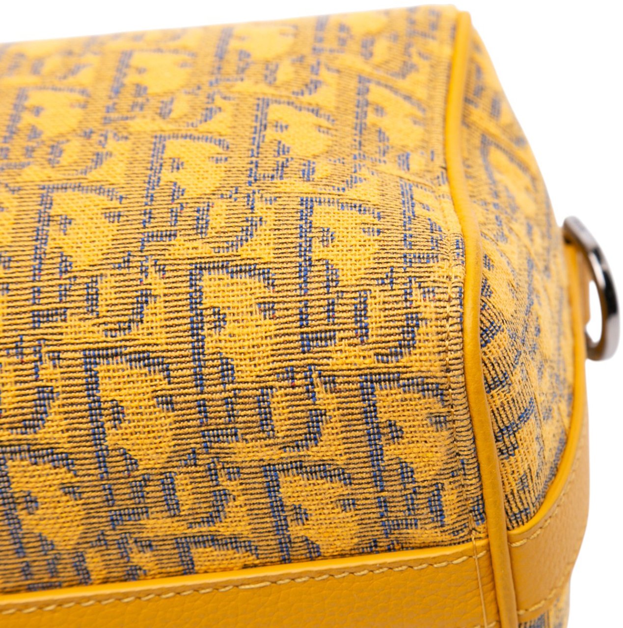 Dior Oblique Canvas Lingot 22 Bag Geel