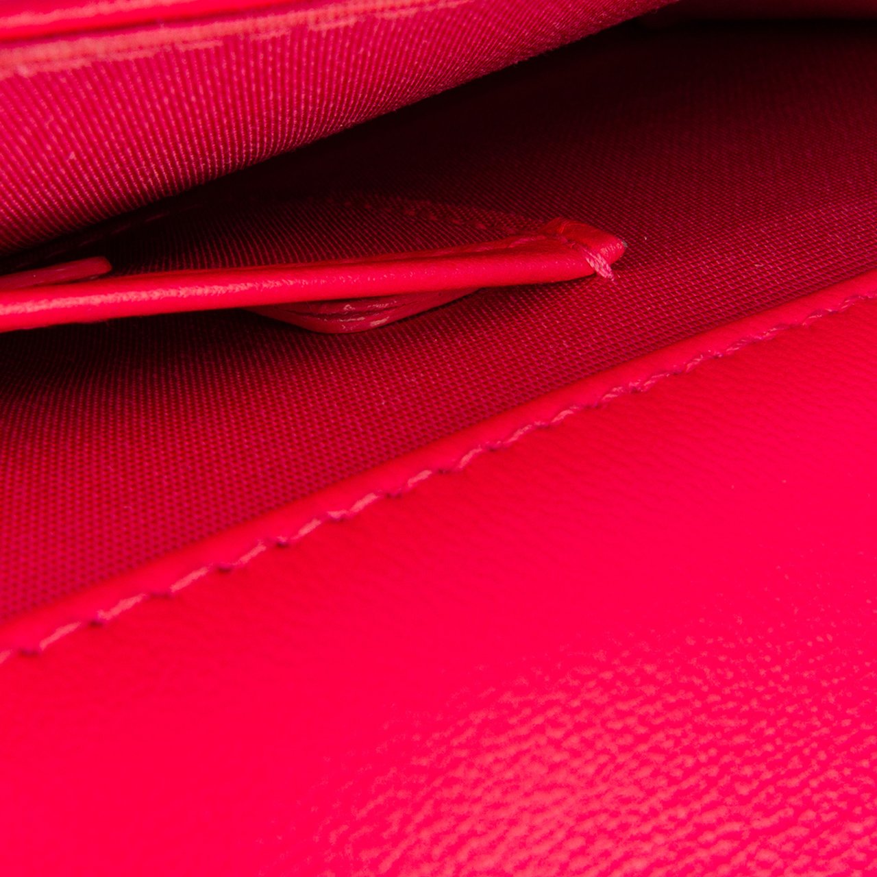 Dior Lambskin Cannage Lady Dior Wallet On Chain Roze