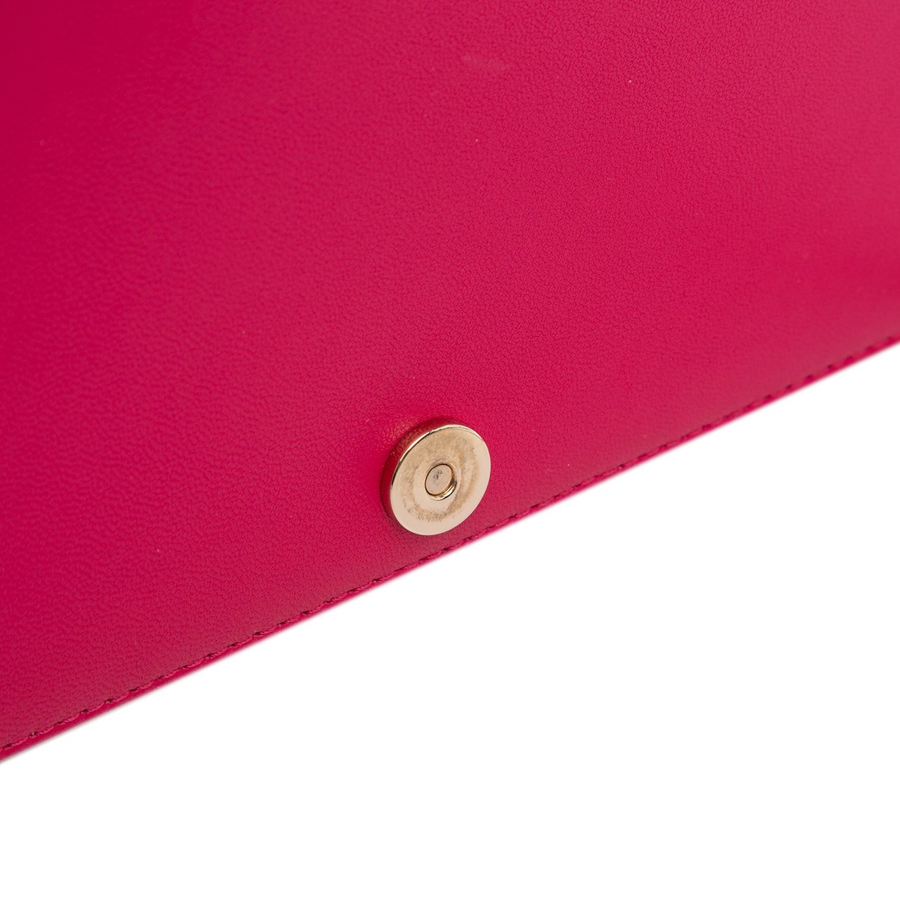 Dior Lambskin Cannage Lady Dior Wallet On Chain Roze