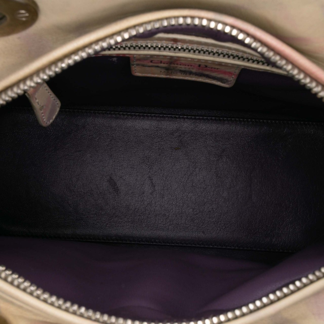 Dior Limited Edition Medium Lambskin Cannage Lady Dior Roze