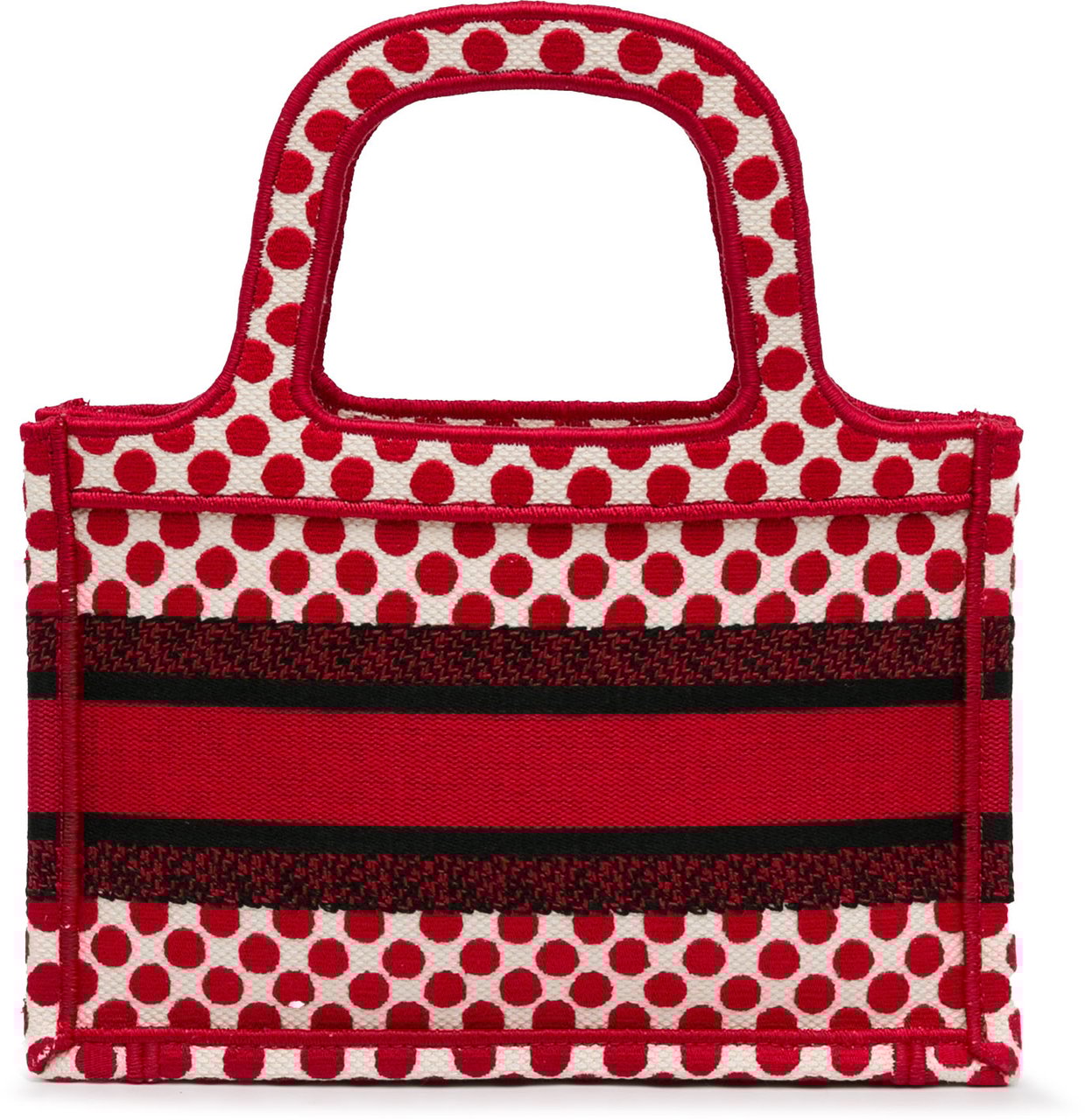 Dior Mini Dioramour Book Tote Rood
