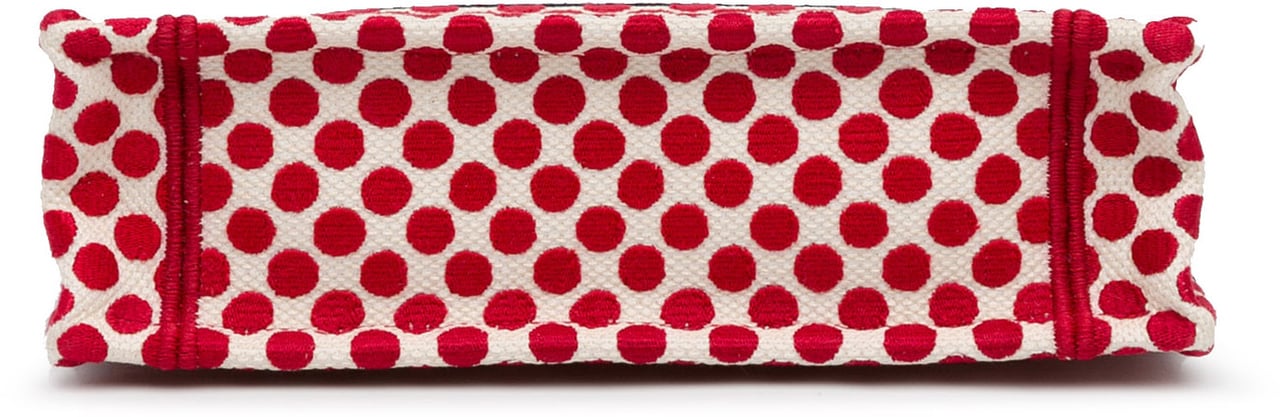 Dior Mini Dioramour Book Tote Rood
