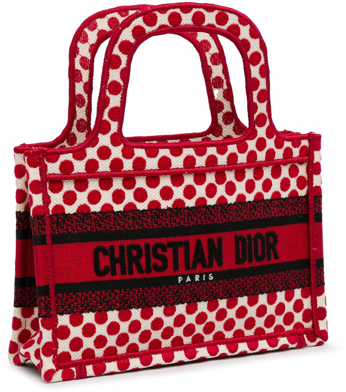 Dior Mini Dioramour Book Tote Rood