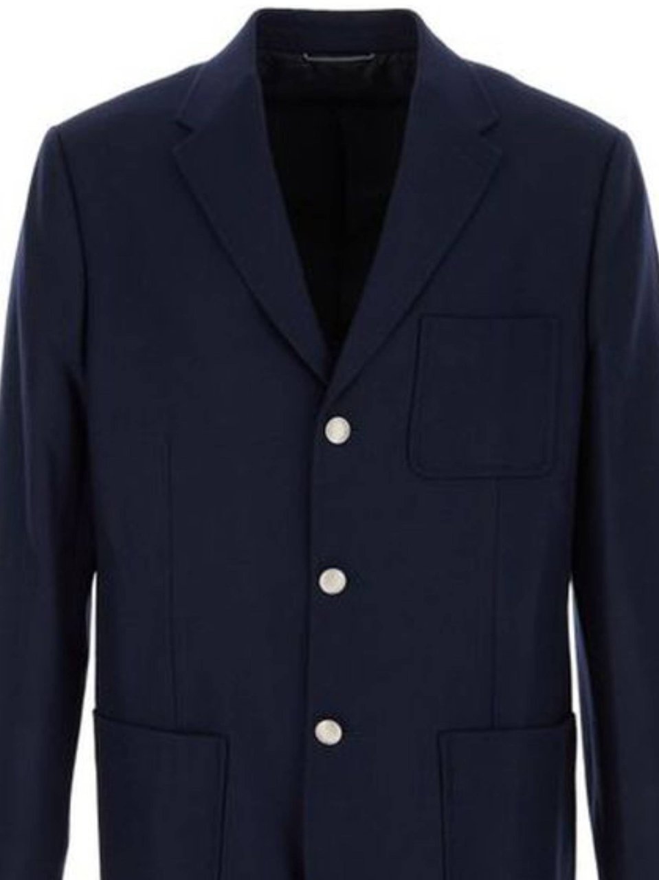 Dior Tailored Three-Pocket Woven Blazer Zwart