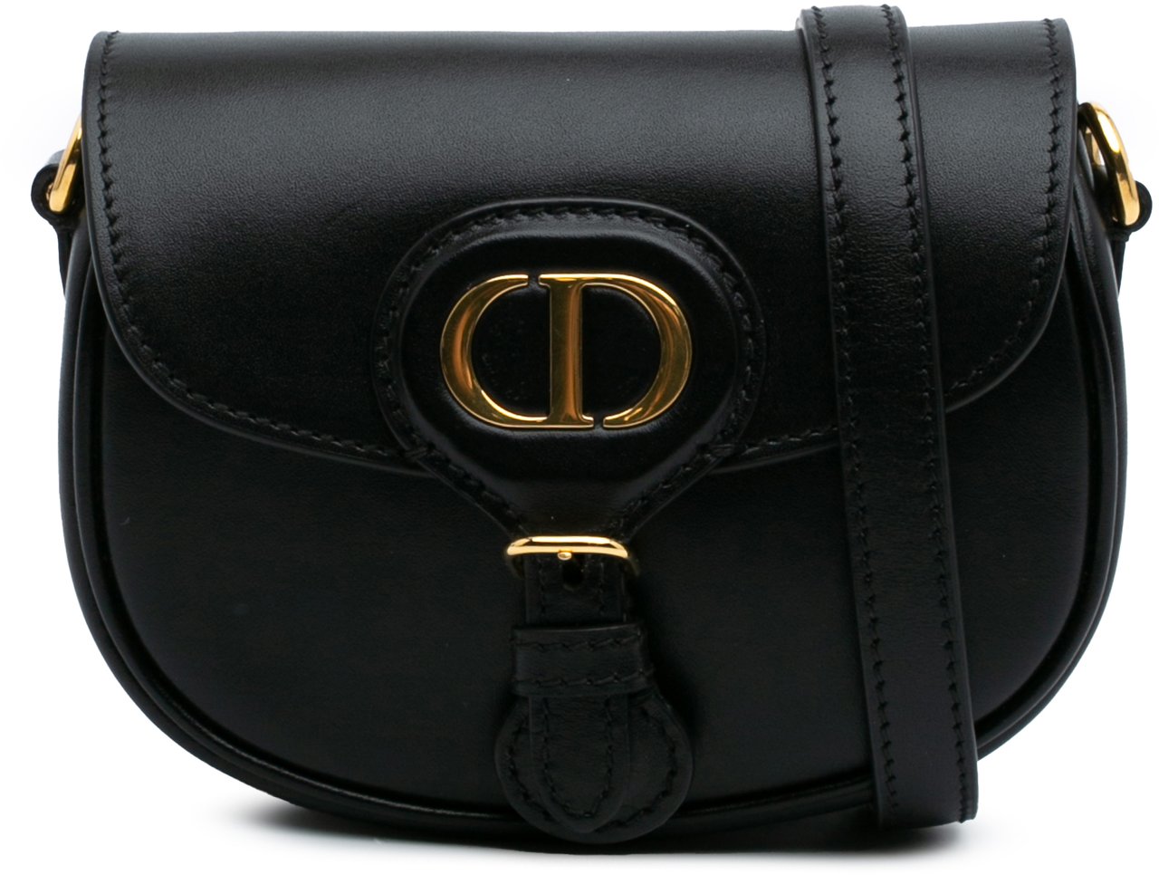 Dior Micro Calfskin Bobby Crossbody Zwart