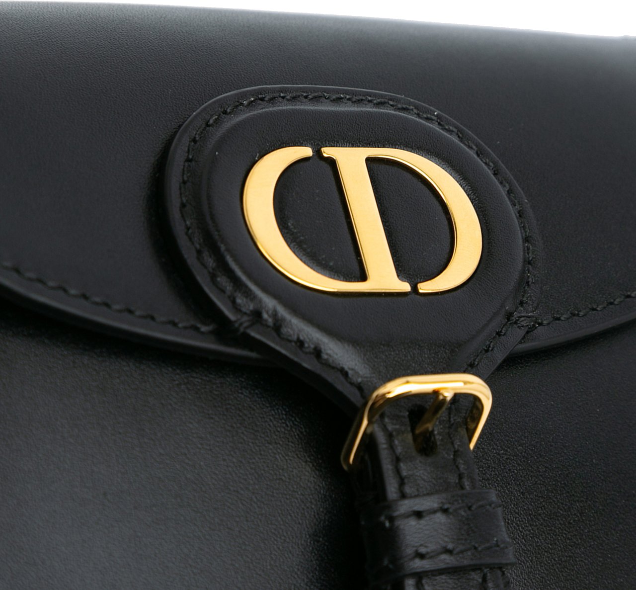 Dior Micro Calfskin Bobby Crossbody Zwart