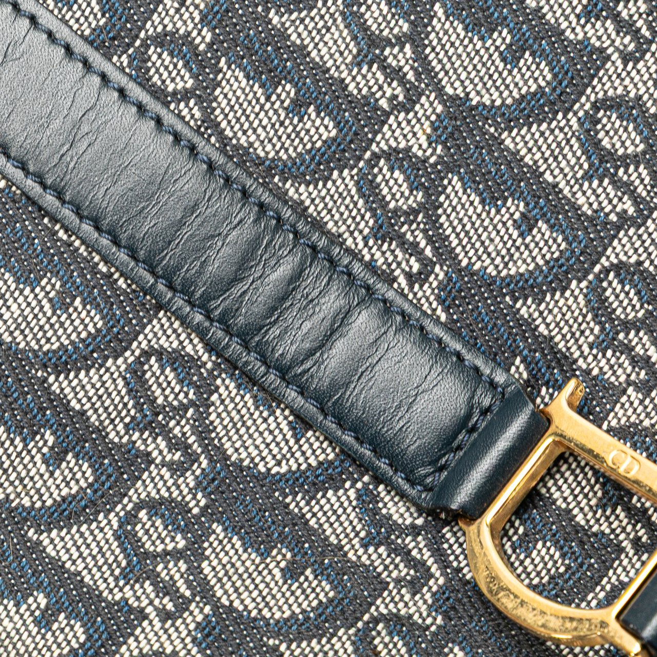 Dior Diorissimo Trotter Canvas Tote Blauw