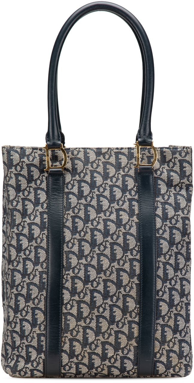 Dior Diorissimo Trotter Canvas Tote Blauw