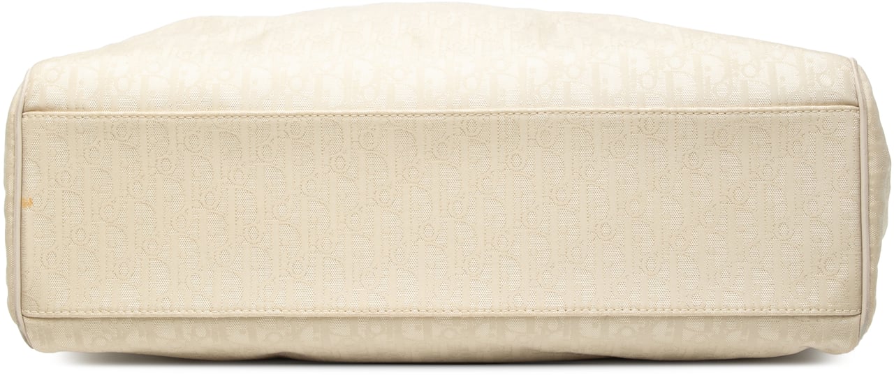 Dior Diorissimo Trotter Canvas Lovely Charm Tote Bruin