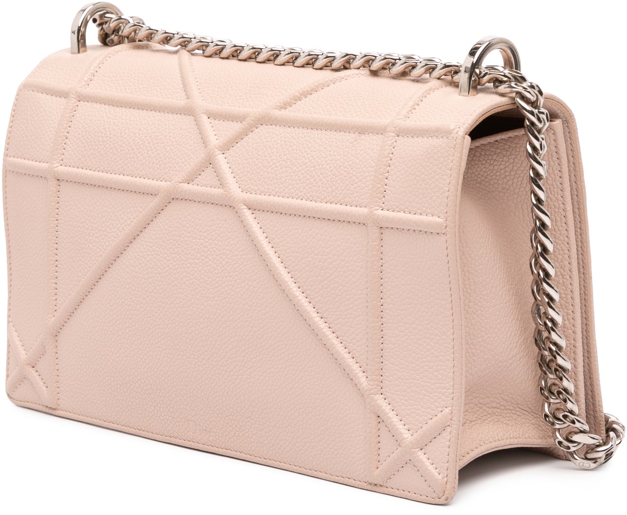 Dior Medium Grained Calfskin Diorama Flap Roze