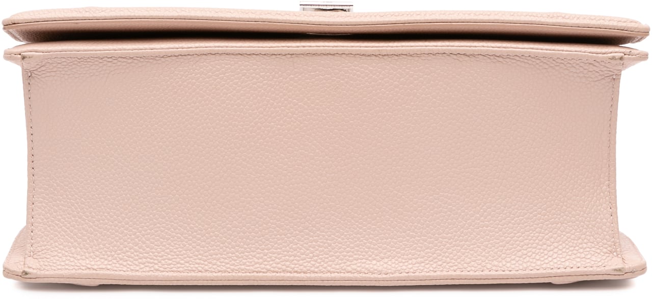 Dior Medium Grained Calfskin Diorama Flap Roze